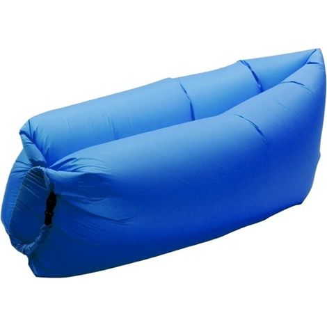 Fauteuil de salon extensible pour la plage en plein air, canapé portable, sac de canapé étanche, et rapide, idéal pour se détendre (bleu roi) (1/5)