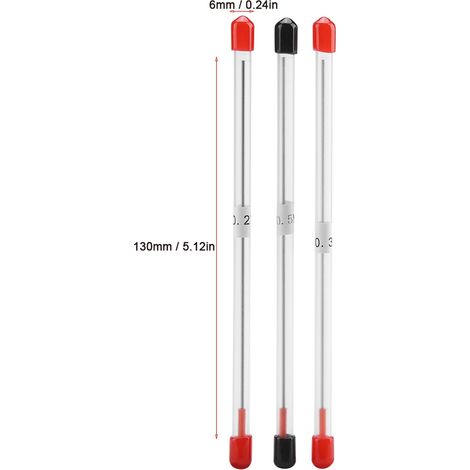 Ersatz-Airbrush-Nadeln 0,2 mm, 0,3 mm, 0,5 mm – Zubehörset (1/5)