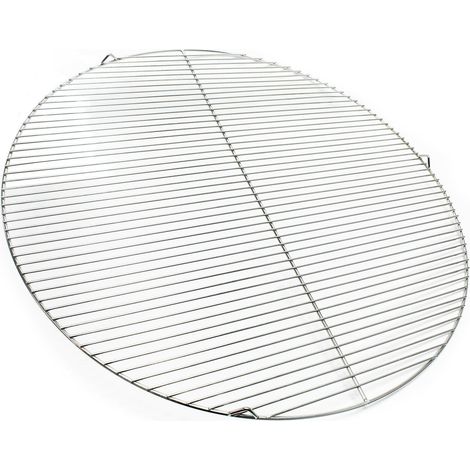 Griglia tonda in acciaio inox 80 cm barbecue a carbonella/gas/girevole 160001853