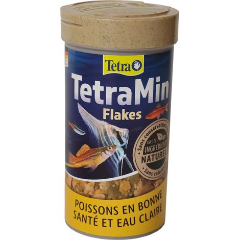 Min Flakes alimentation pour poissons d'ornement 52g/250ml - Tetra (1/3)