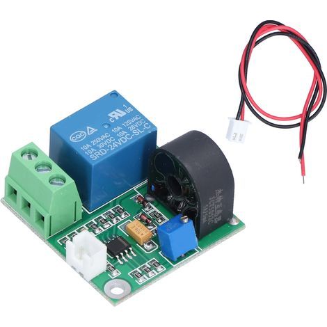 AC Current Detection Sensor Module Sturdy Durable Convenient Installation Switch Output Sensor Module24V (1/5)