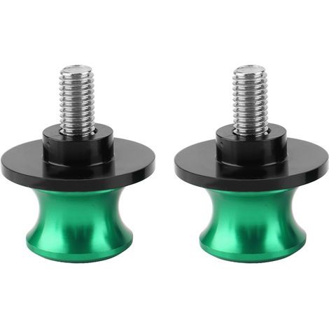 2 pièces 8mm moto CNC support arrière bras oscillant bobine curseurs bras oscillant bobines (vert) (1/4)