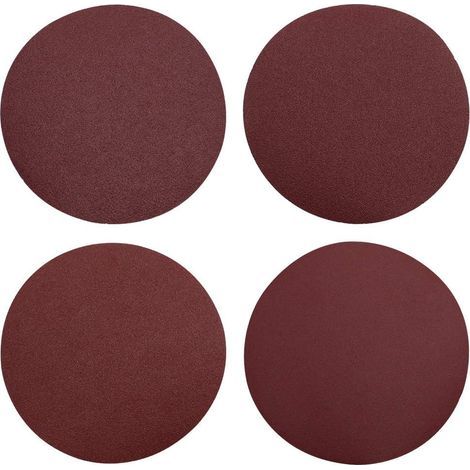 8-teilige Schleifscheibe, 150 mm, selbstklebend, kein Loch, rundes Schleifpapier, P80/P120/P180/P320, Schleifscheibe für Exzenterschleifer (1/5)