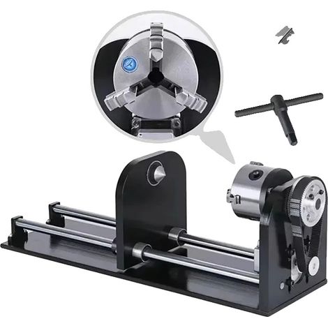 Laser-Rotationsachse, Material H62, Abmessungen 152 × 4500 × 178 mm, Schrittwinkel 1,8° ± 0,09°, Nennstrom DC 1 A/Phase, Maximales Drehmoment ≥ 780 (1/5)