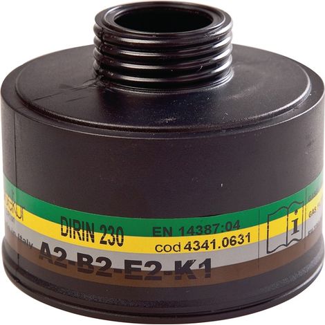 EKASTU Mehrbereichsfilter DIRIN 230 A2B2E2K1 EN 14387passend für 4000 370 800, 4000 370 829