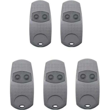 Télécommande universelle pour portails Came – Pack de 5 modèles TOP432EE, compatible 433,92 MHz, codage apprenant (1/3)
