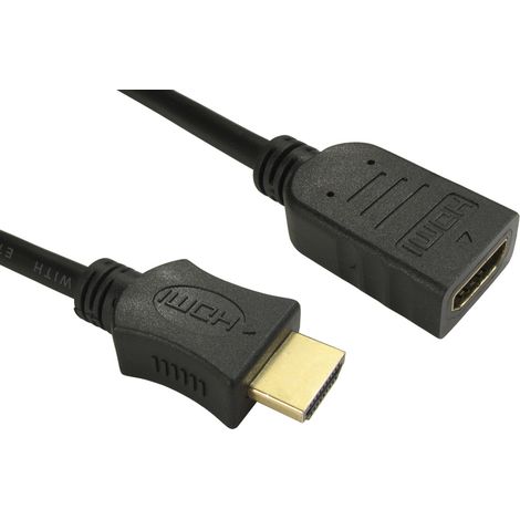 Câble HDMI RS PRO 500mm, HDMI vers HDMI, HDMI Mâle  HDMI Femelle ( Prix pour 1 )