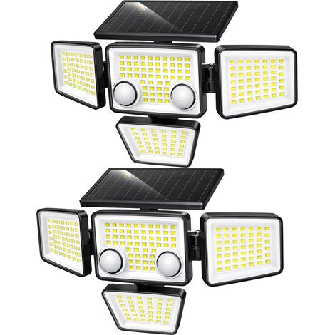 Lote de 2 Focos Solares H15cm FAIRVIEW