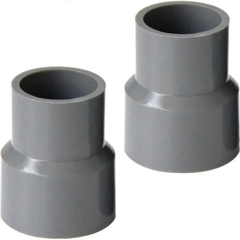 Filiyano-Raccord de descente de gouttière, manchon de raccordement en plastique, PVC, réducteur (6350 mm)