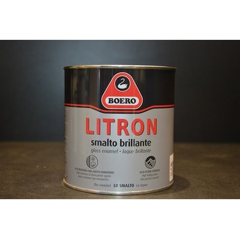 LITRON BOERO DA LT 0.750 COLORI CARTELLA SMALTO BRILLANTE AVORIO CHIARO