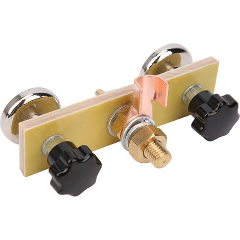 Tête de soudage magnétique, câble de masse, accessoires pour fer à souder à double tête (1/5)
