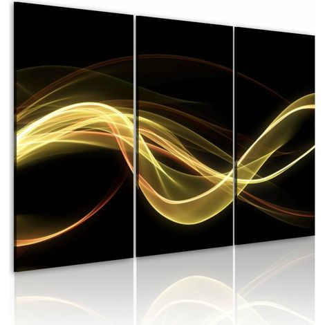 Tableau fumee claire sur le fond fonce - 60 x 40 cm (1/4)