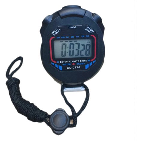 Chronomètre électronique multifonction XL-013, grand écran, résistant à l'eau, montre de sport pour fitness, arbitres et entraînement. (1/5)
