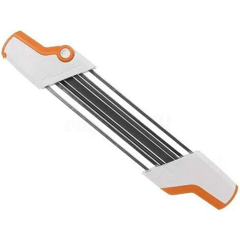 Affûteuse de Lime à chaîne de tronçonneuse en métal 2 en 1 Facile 0,325"4,8 mm remplacer (1/5)