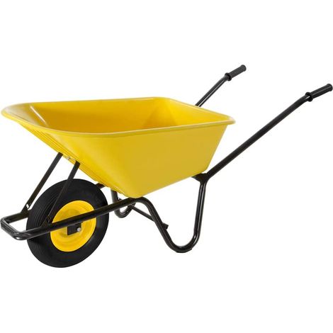 Carriola per giardino pvc 100 lt con ruota pneumatica 145x60x58 - biacchi ettore (1/6)