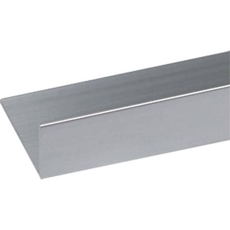 PROFILO PER FAI DA TE ANGOLARE TIPO 'L' mm 25 x 15 x 1,5 mt 2 arg.brillante