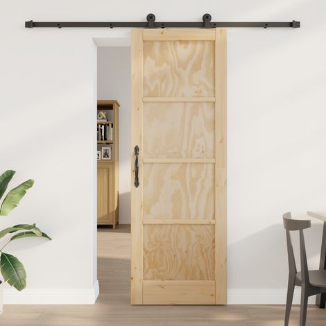Maison Exclusive - Schiebetür ORKDAL Natur 73,5 x 211 cm Massives (1/5)