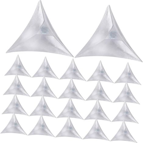 250 protège-coins pour meubles - PVC - transparent - triangulaire (1/5)