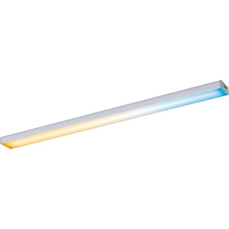 éclairage de meubles LED Spot Barre 350 mm 12 V carré incl. 1x3,5 watts gradable chrome mat plastique 2700-6500K (1/5)