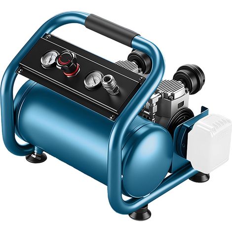 Portable Air Compressor for 18V Battery (No Battery), 9L Cordless Quiet Air Compressor 7.5 Bar Working Pressure, Adjustable Air Pressure, Fast Inflating (1/5)