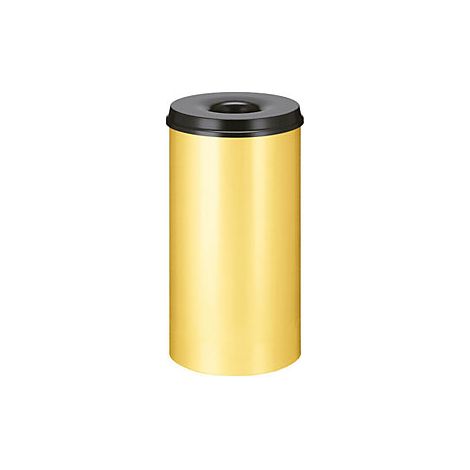 Papelera de seguridad acero autoextinguible capacidad 50 l