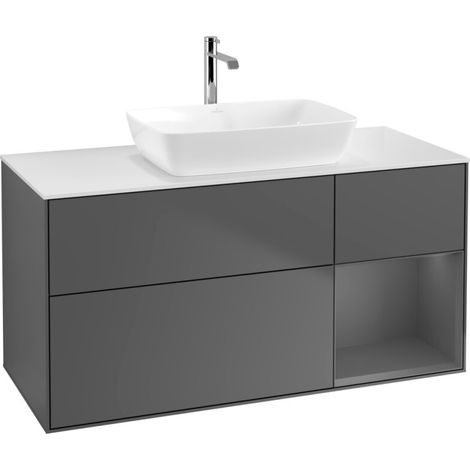 Villeroy & Boch F831GKGK Meuble sous-lavabo Finion F83 (1/2)