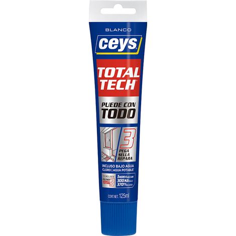 Ceys Total Tech Bianco Tubo 125ml 507232
