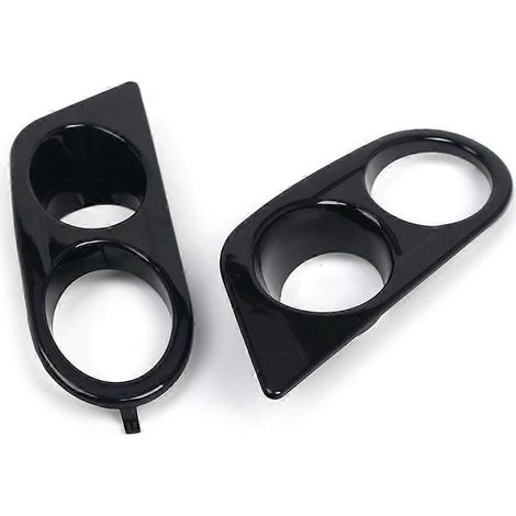 Paar Nebelscheinwerfergläser für BMW 3er E46 2-Türer Stoßstangen 2001-2006, klare Glasabdeckung, Teilenummer 51112695255.