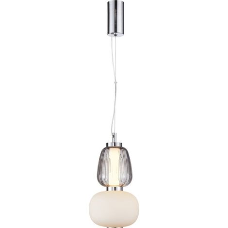Suspension chrome design LED 18W 2235 lm Eris Italux