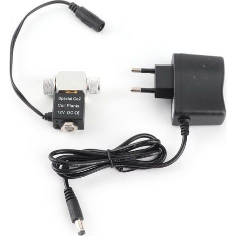 BelleRise - Vanne solénoïde CO₂ – W00-05A-EU – 12 V ultra-silencieuse 6 kg – aquarium – M10×1 (1/5)