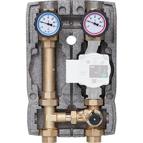 Circuit de chauffe Easyflow DN25 R1" avec isolation sans servomoteur melangeur 3 voies sans circulateur