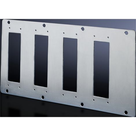 RITTAL Modulplatte TS 8609.140 für 24pol Steckverbinder