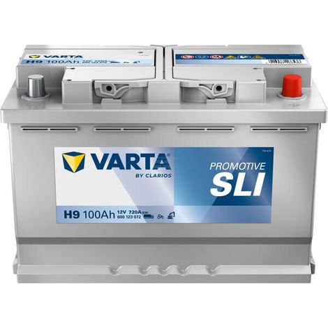 Bater铆a 12V 100Ah 720A H9 VARTA Promotive SLI VARTA 600123072 (1/5)