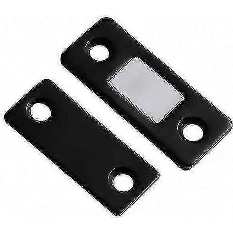 Lot de 5 fermetures magnétiques pour portes de placard, aimants ultra-fins et auto-adhésifs pour tiroirs, meubles et portes de balcon. (1/5)