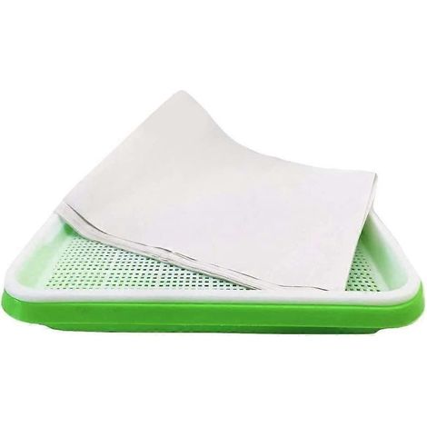 Plateau de germination pour faire germer les graines, 1 plateau de germination, kit de germination avec étagère en plastique ultra-résistant, plateaux de semis (1/5)