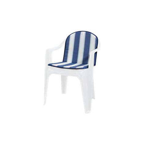 CUSCINO SCHIENALE BASSO DOUBLE RIGATO BLU- GEMITEX- 8,0 pz