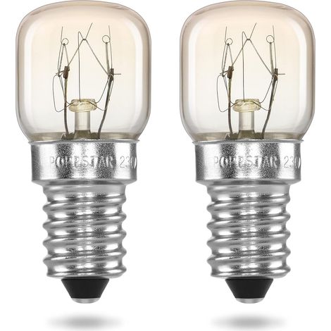 E14 15W Ofenlampe, hitzebeständig bis 300°C, warmweiß 2700K, für Innenbeleuchtung und Haushaltsgeräte (1/5)