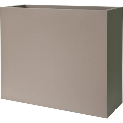 KUBE HIGH - CASSETTA CON DOPPIA PARETE-TORTORA / 80 cm