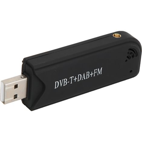 Adaptateur USB RTL2832U DVB-T FM SDR, tuner TV numérique, clé récepteur (1/5)