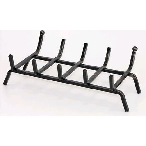 Brucialegna per Camino in Acciaio 50x35 cm FERLIVING  - Sezione 12x12 mm