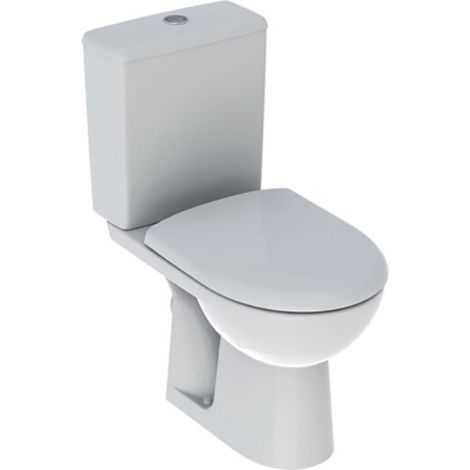 Pack WC au sol Renova Compact Multi Rimfree abattant fermeture ralentie déclipsable