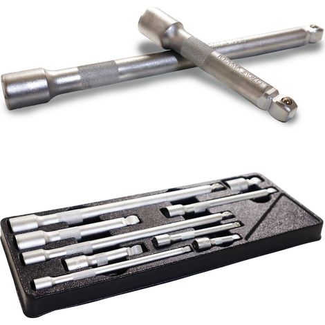 Bituxx 9-tlg. Stecknuss Verlängerung Verlängerungsset Ratschen Knarren Steckschlüssel Set 3/8 - 1/4 - 1/2 Zoll 50-250mm