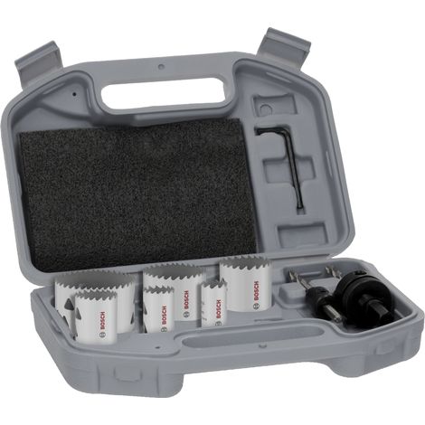 Cofre de sierras de corona roscadas BOSCH PROFESSIONAL - Multi Material - 20  25  35  40  51  68 x 40 mm