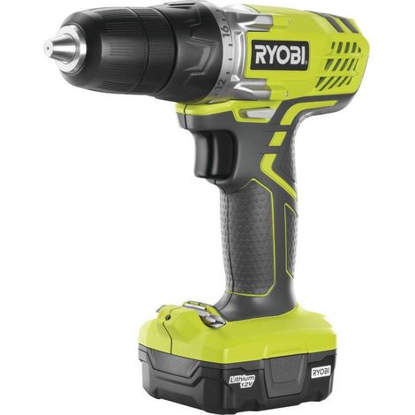 Perceuse-visseuleuse 12v 1.3ah R12sd-l13g Professionnelle Réversible Auto-serrante