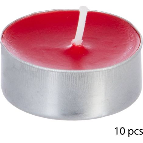 Set mit 10 Duftkerzen - Rote Beeren - 150g
