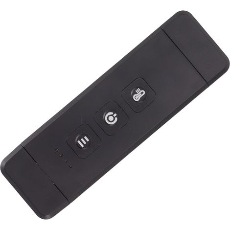 Multifunktionale, ultradünne Mini-Klemmleuchte, 3 Helligkeitsstufen, USB-aufladbar, schwarz (1/5)