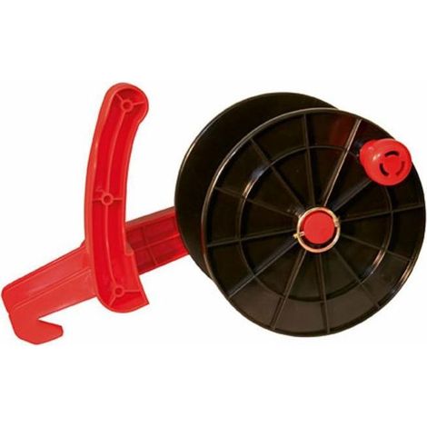 Enrouleur pour clôture Ø 180 mm – Capacité jusqu'à 500 m de fil 3 mm – Pour matériaux variés – Solution d'entretien efficace (1/2)