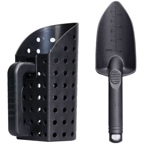 Ensemble de pelles à sable de détection de métaux, Portable, ergonomique et robuste, en plastique ABS et truelle pour trésors (1/5)