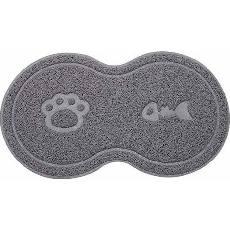 Tapis d'alimentation en silicone pour animaux de compagnie, tapis de bol pour chien Tapis d'alimentation en PVC imperméable antidérapant pour chats et chiens