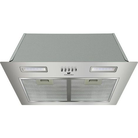 Integr. Dunstabzugshaube Continental Edison CEHI60 60 cm 3 Stufen LED bis 360 m³/h Edelstahl (1/5)